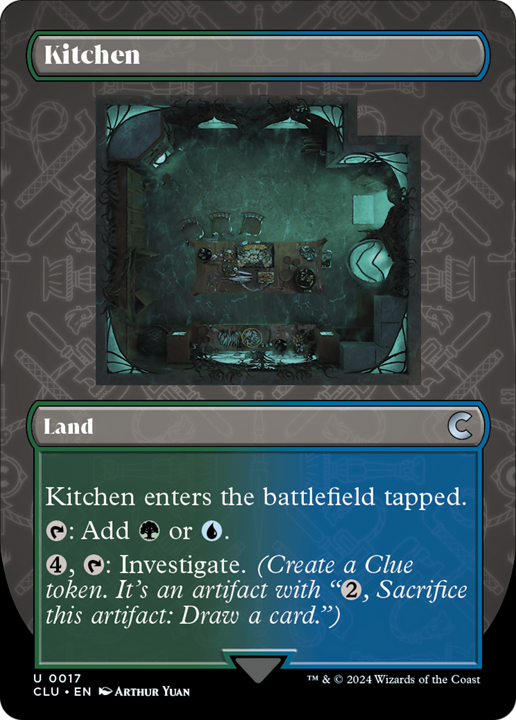Kitchen (CLU-017) [Ravnica: Clue Edition] (Borderless)