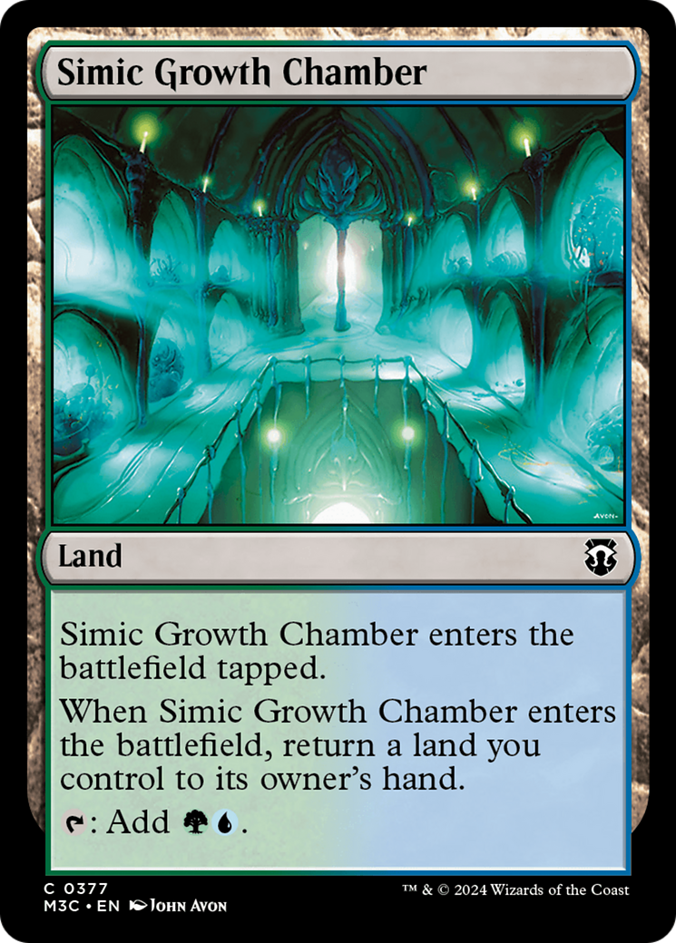 Simic Growth Chamber (M3C-377) [Modern Horizons 3 Commander]
