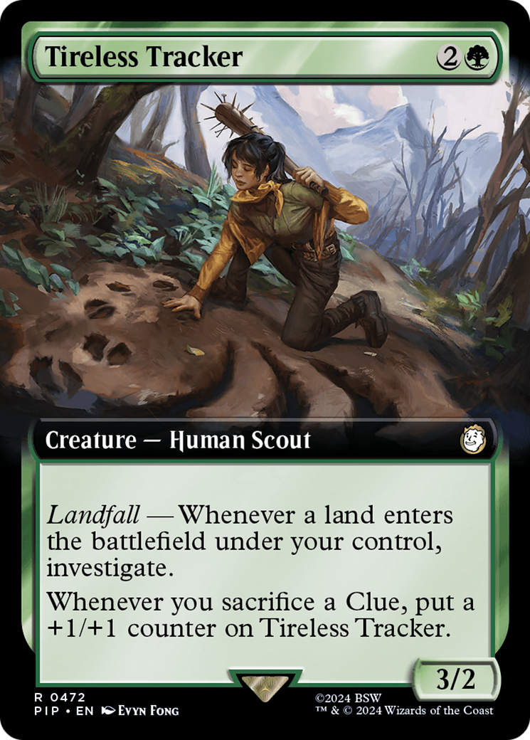 Tireless Tracker (PIP-472) [Fallout]: (Extended Art) Foil