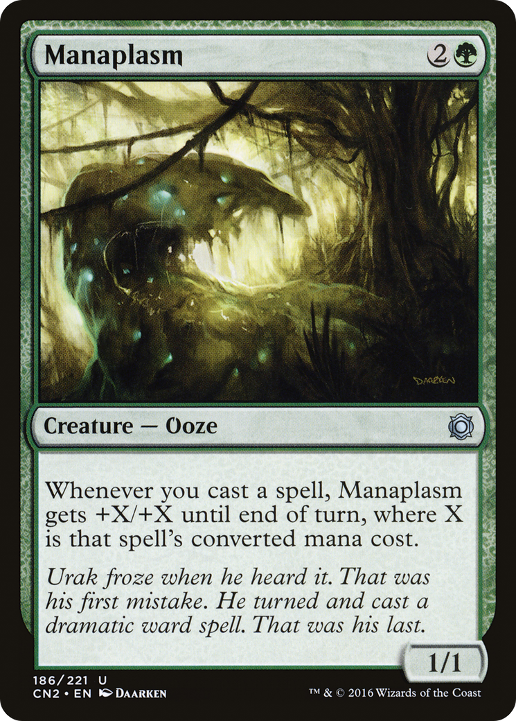 Manaplasm (CN2-186) [Conspiracy: Take the Crown] Foil