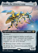 Zabaz, the Glimmerwasp (MH2-474) [Modern Horizons 2]: (Extended Art) Foil