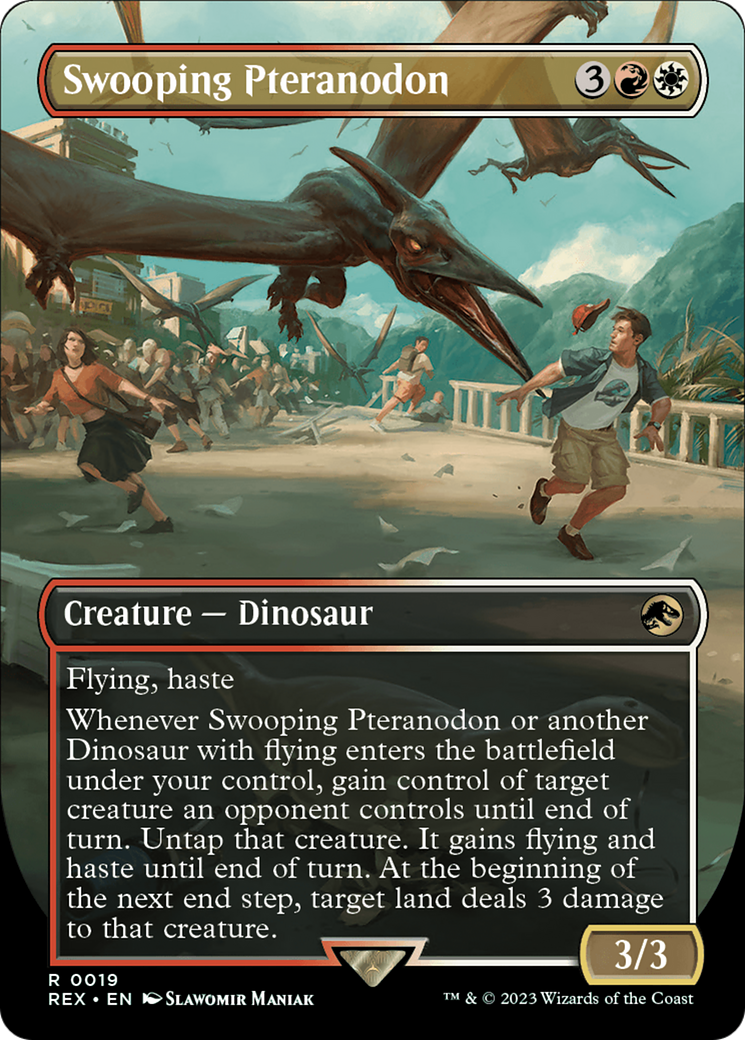 Swooping Pteranodon (REX-019) [Jurassic World Collection] (Borderless)