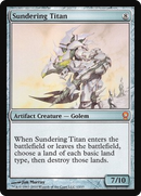 Sundering Titan (V10-013) [From the Vault: Relics] Foil