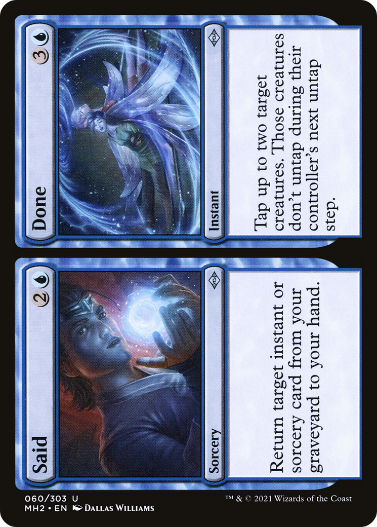 Said // Done (MH2-060) [Modern Horizons 2]