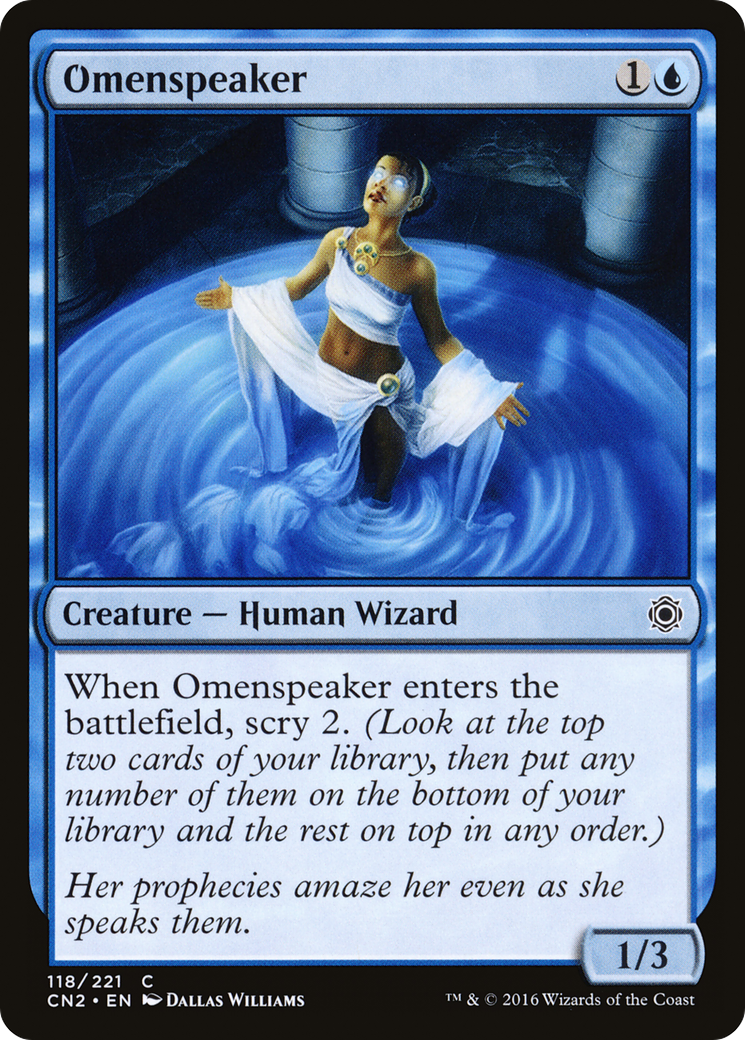 Omenspeaker (CN2-118) [Conspiracy: Take the Crown]