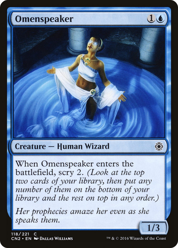 Omenspeaker (CN2-118) [Conspiracy: Take the Crown]