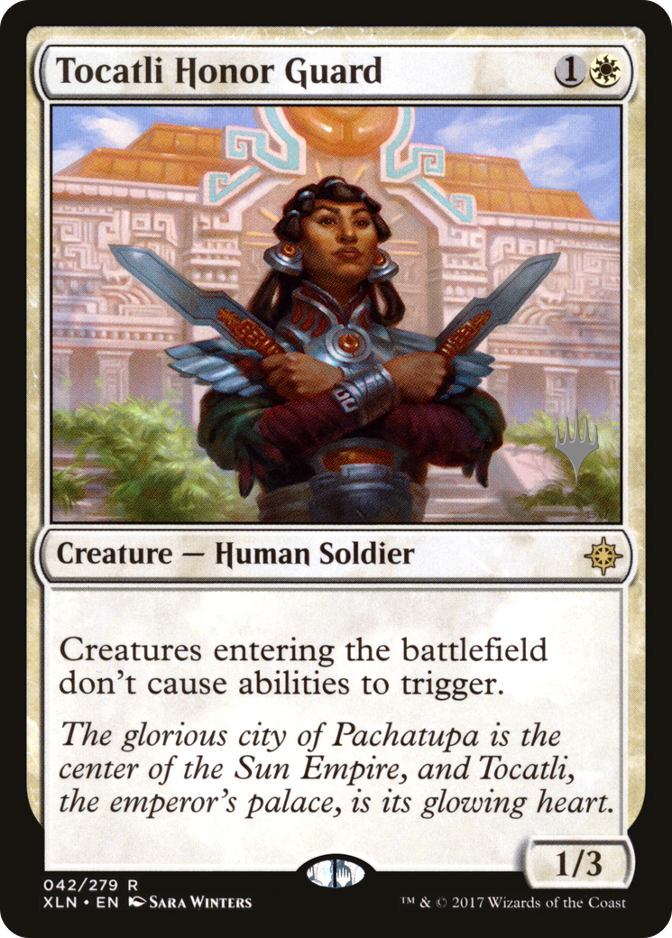 Tocatli Honor Guard (PPM20-42P) [Promo Pack: Ixalan Promos]