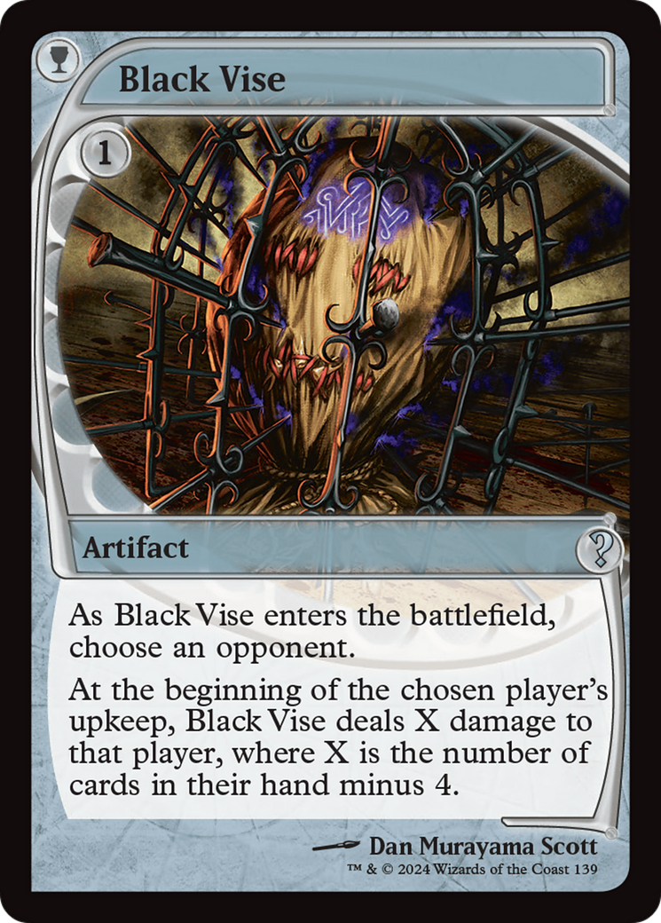 Black Vise (MB2-139) [Mystery Booster 2]