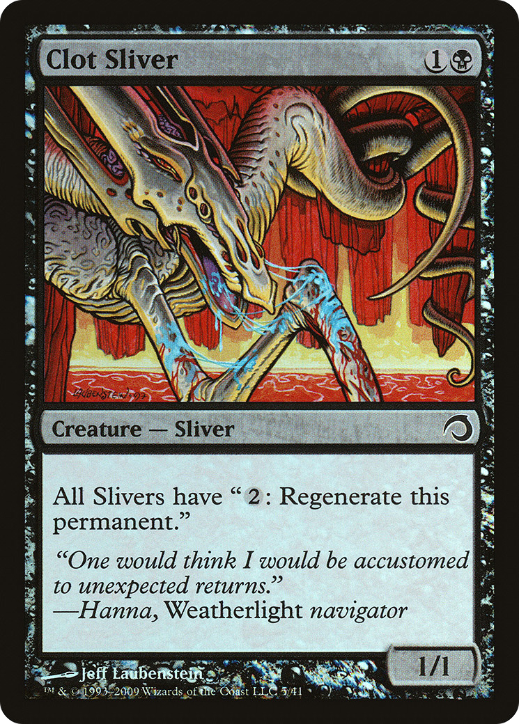 Clot Sliver (PDS-005) [Premium Deck Series: Slivers] Foil