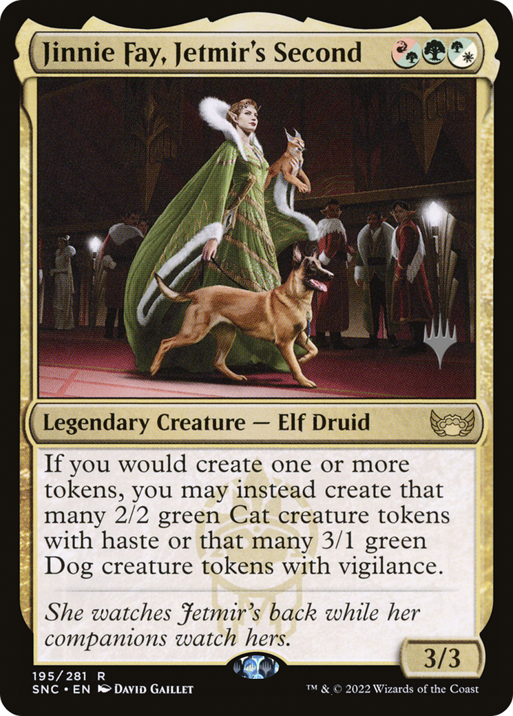 Jinnie Fay, Jetmir's Second (PPSNC-195P) [Streets of New Capenna Promos]