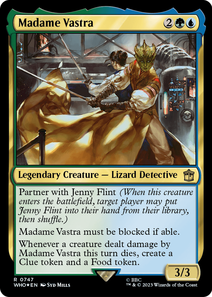 Madame Vastra (Surge Foil) (WHO-747) [Doctor Who] Foil