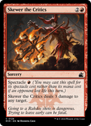 Skewer the Critics (RVR-124) [Ravnica Remastered]