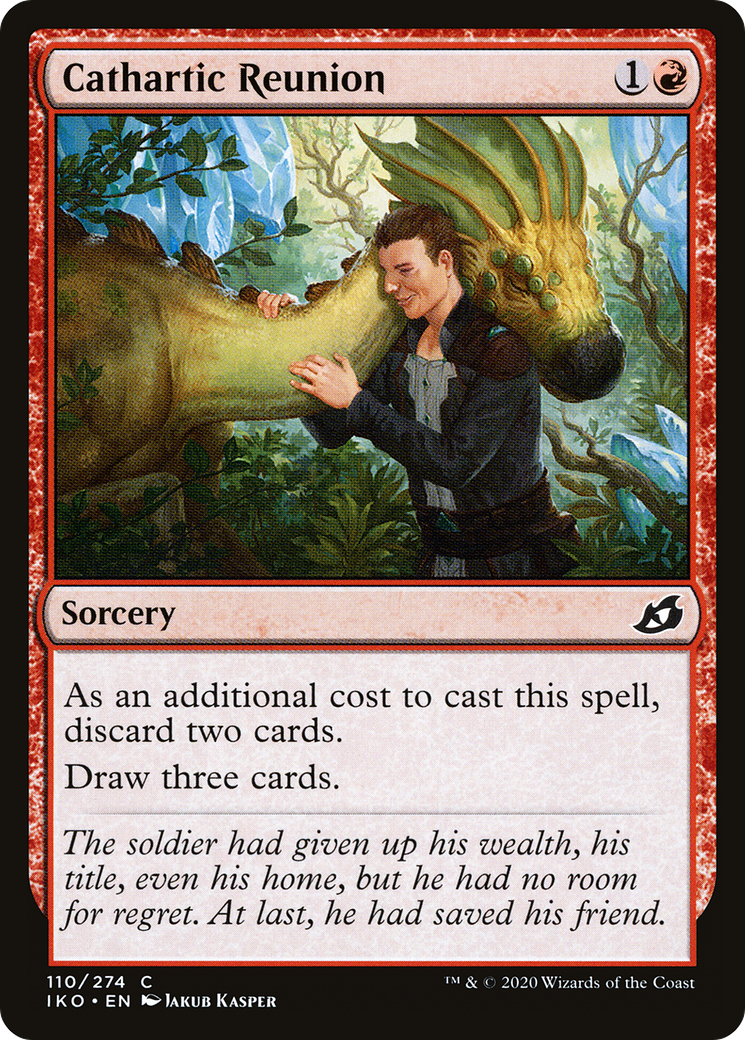 Cathartic Reunion (IKO-110) [Ikoria: Lair of Behemoths] Foil