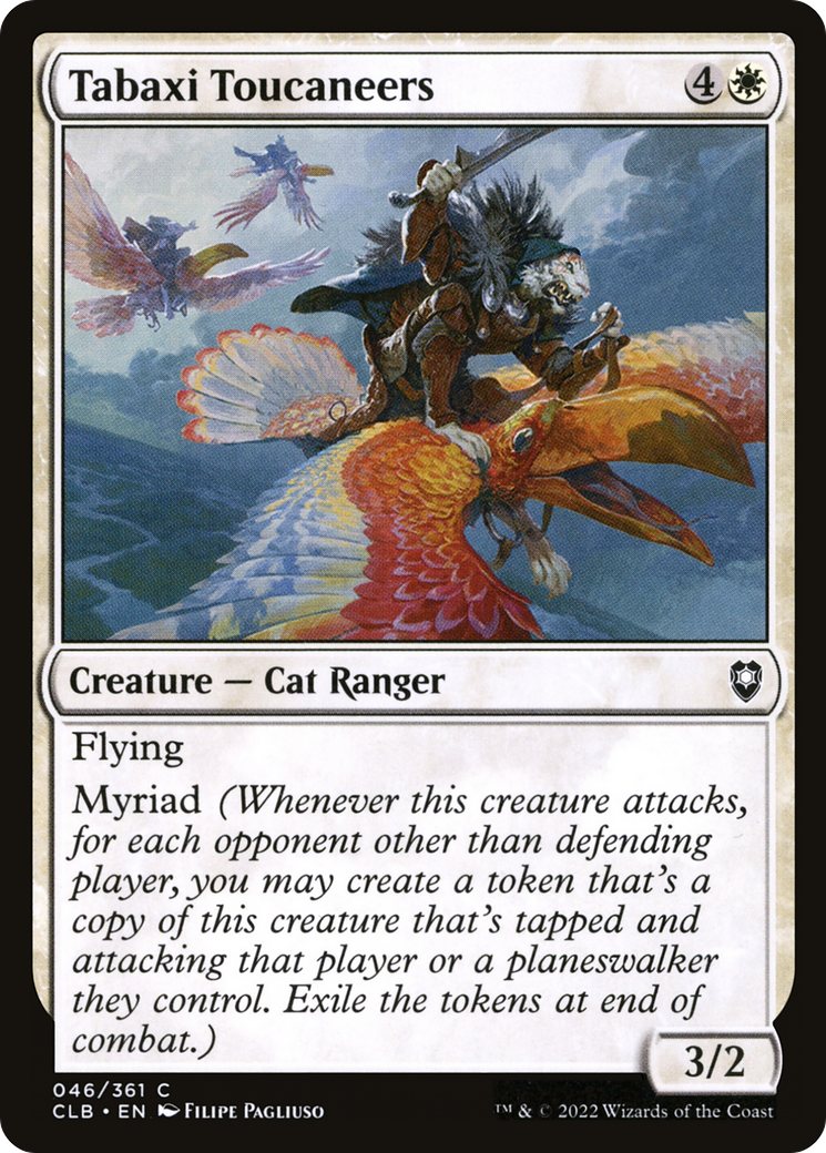 Tabaxi Toucaneers (CLB-046) [Commander Legends: Battle for Baldur's Gate]