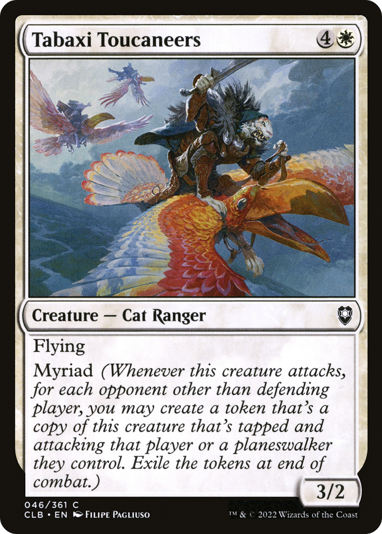 Tabaxi Toucaneers (CLB-046) [Commander Legends: Battle for Baldur's Gate]