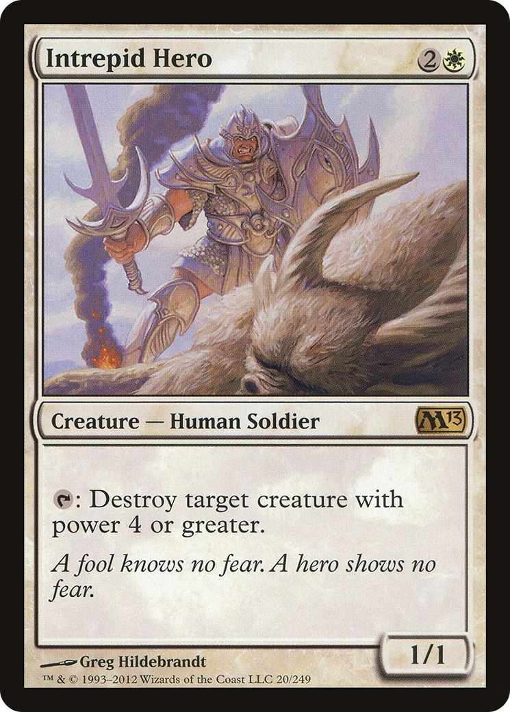 Intrepid Hero (M13-020) [Magic 2013]