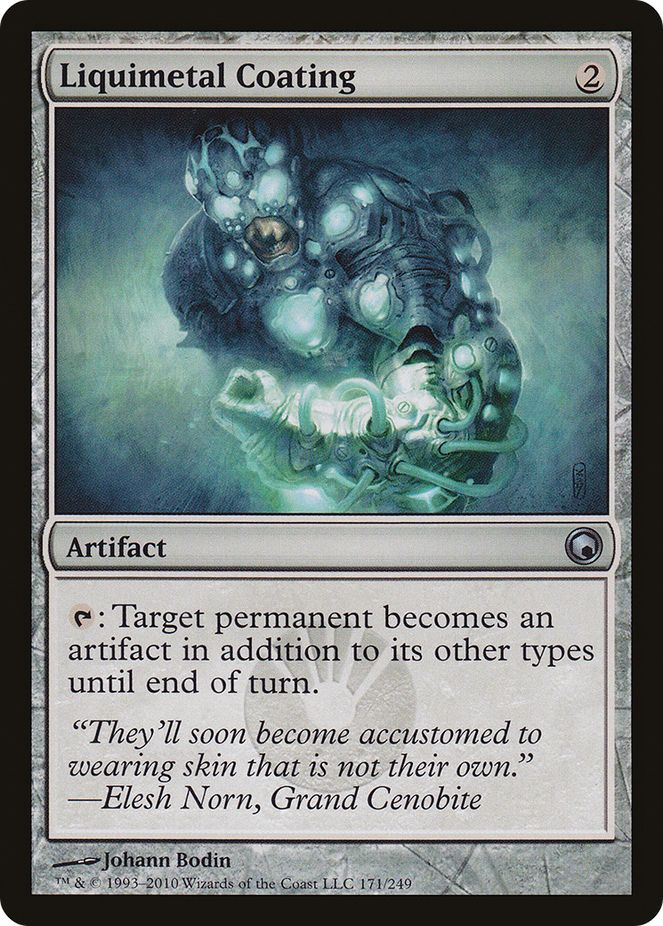 Liquimetal Coating (SOM-171) [Scars of Mirrodin] Foil