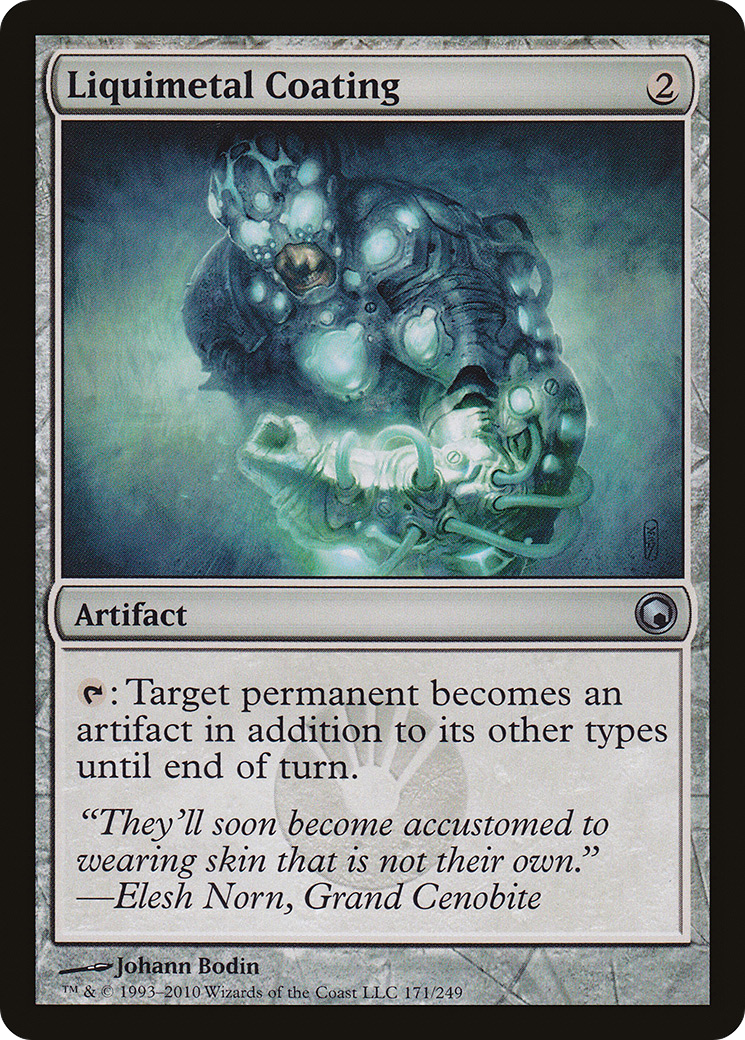 Liquimetal Coating (SOM-171) [Scars of Mirrodin] Foil