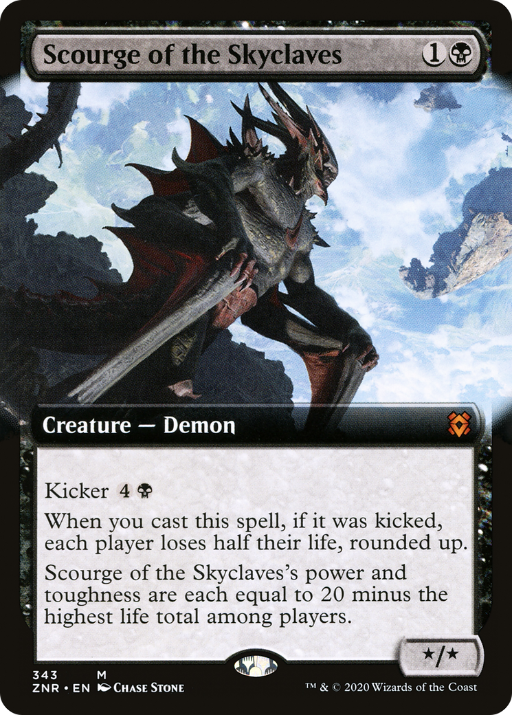 Scourge of the Skyclaves (Extended Art) (ZNR-343) [Zendikar Rising]