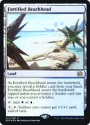 Fortified Beachhead (PRE-262) [The Brothers' War Promos] Foil