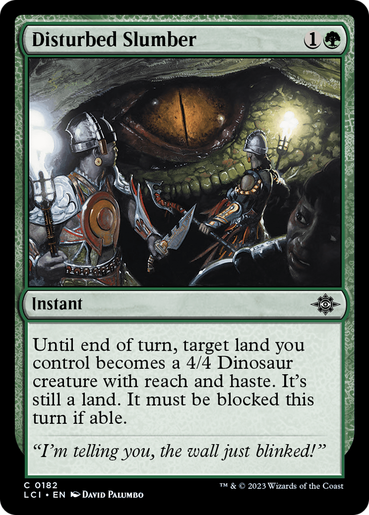 Disturbed Slumber (LCI-182) [The Lost Caverns of Ixalan]