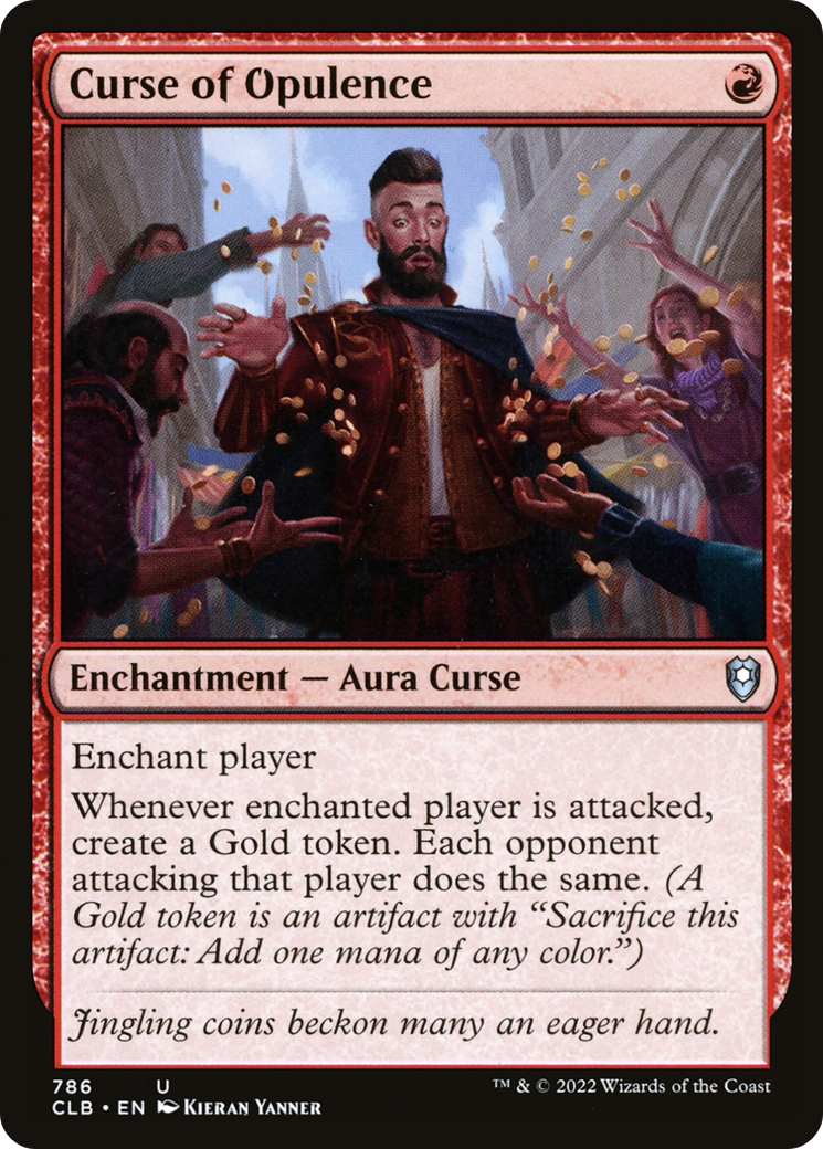 Curse of Opulence (CLB-786) [Commander Legends: Battle for Baldur's Gate]