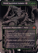 Nissa, Ascended Animist (ONE-362) [Phyrexia: All Will Be One] (Borderless) Foil