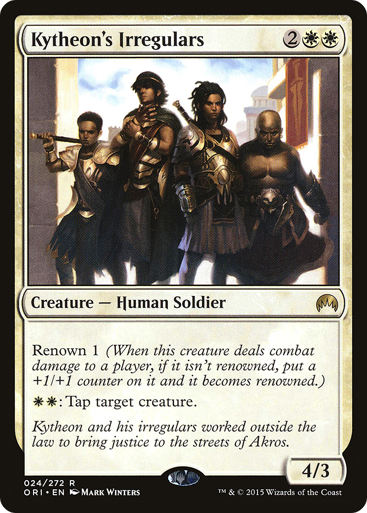 Kytheon's Irregulars (ORI-024) [Magic Origins]