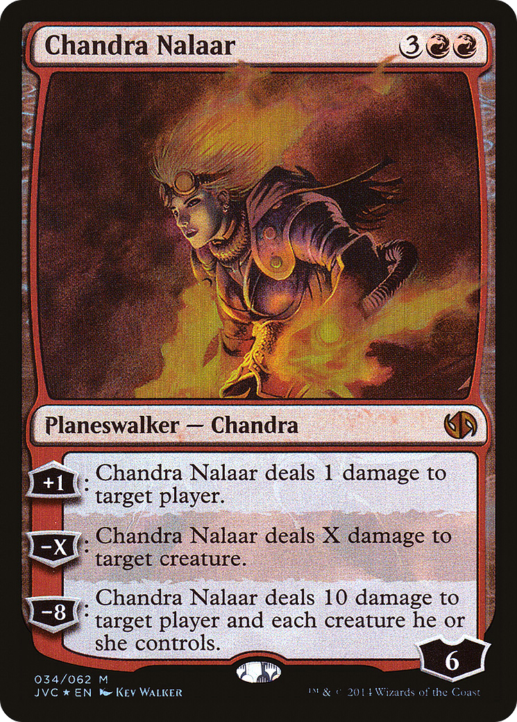 Chandra Nalaar (DD3-034) [Duel Decks Anthology: Jace vs. Chandra] Foil