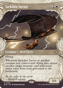 Jackdaw Savior (BLB-296) [Bloomburrow]: (Showcase) (Borderless)