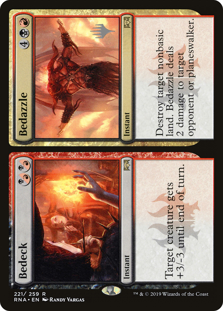Bedeck // Bedazzle (PPM20-221P) [Ravnica Allegiance Promos] Foil
