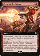 Creative Technique (Extended Art) (C21-376) [Commander 2021]
