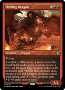 Nesting Dragon (CMM-546) [Commander Masters] Etched Foil