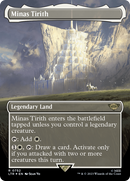 Minas Tirith (LTR-752) [The Lord of the Rings: Tales of Middle-earth] (Borderless) Foil