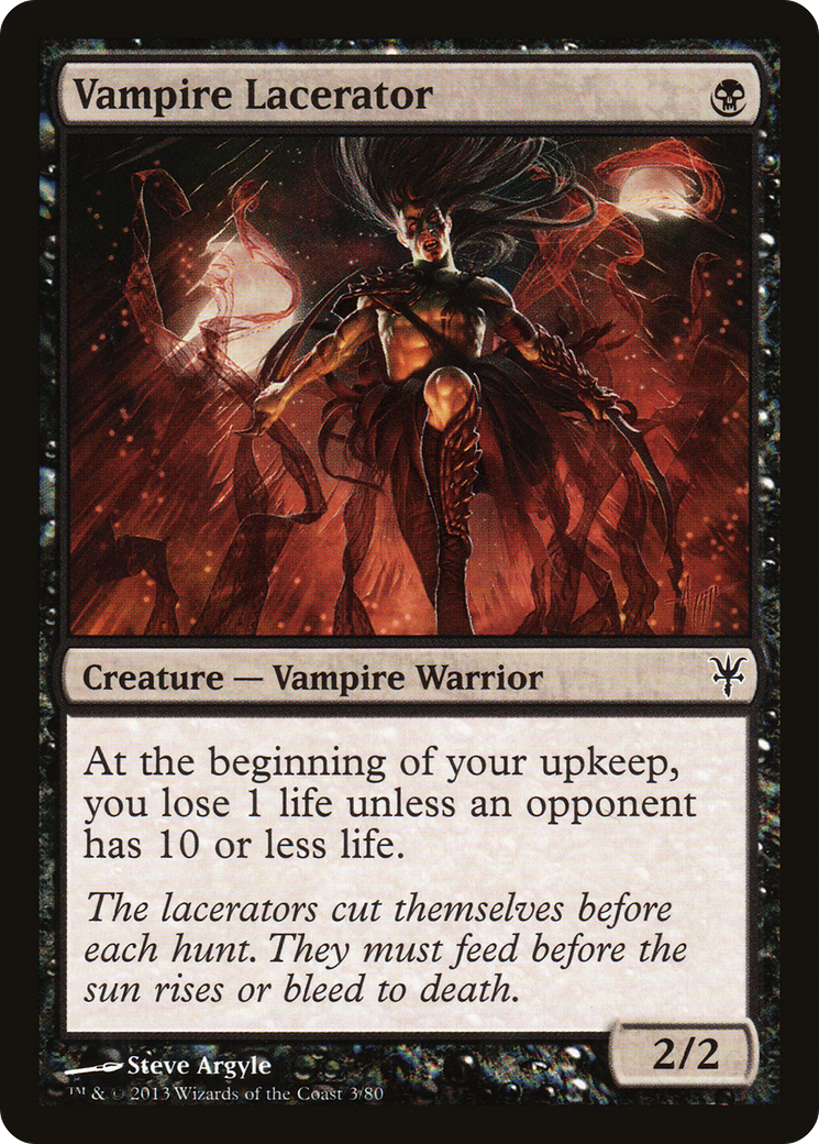 Vampire Lacerator (DDK-003) [Duel Decks: Sorin vs. Tibalt]