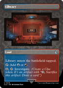 Library (CLU-018) [Ravnica: Clue Edition] (Borderless)