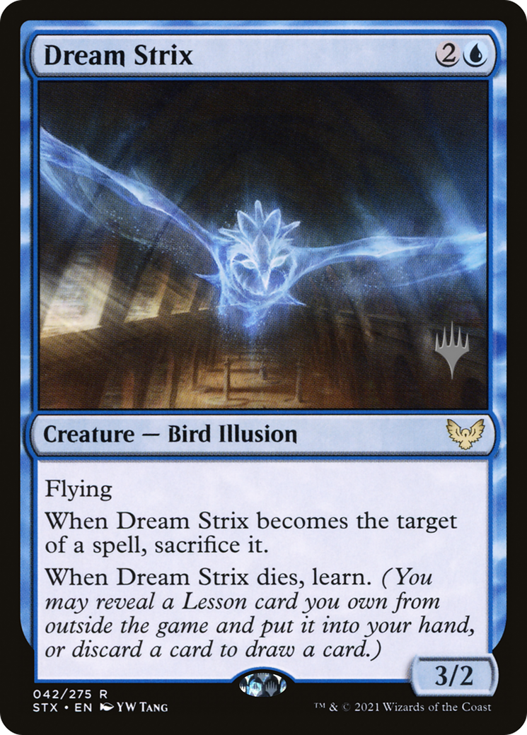 Dream Strix (PPSTX-42P) [Promo Pack: Strixhaven: School of Mages Promos]