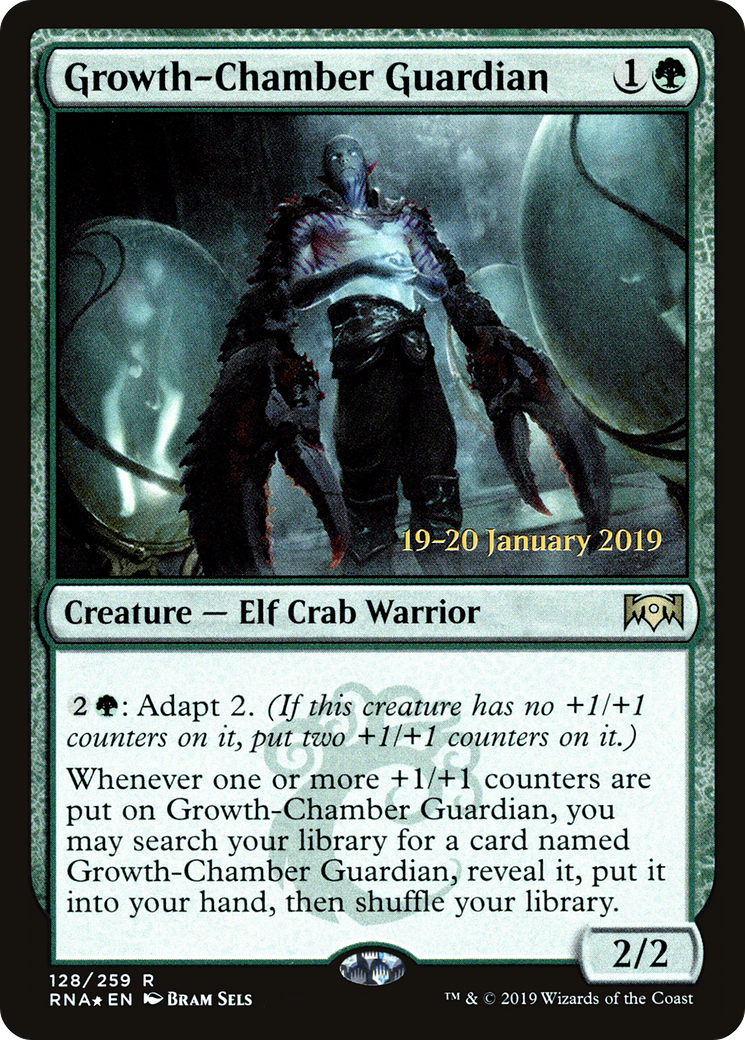 Growth-Chamber Guardian (PRE-128S) [Ravnica Allegiance Promos] Foil