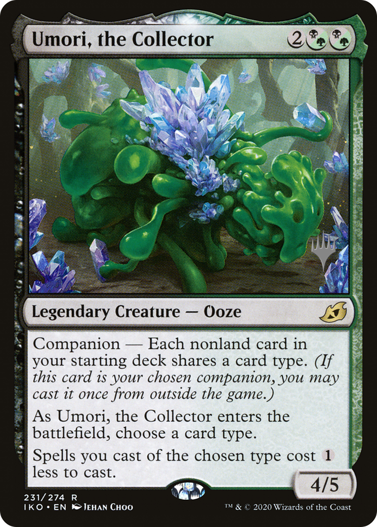 Umori, the Collector (PPIKO-231P) [Ikoria: Lair of Behemoths Promos]: (companion) Foil