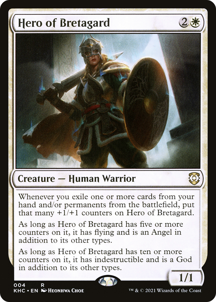 Hero of Bretagard (KHC-004) [Kaldheim Commander]