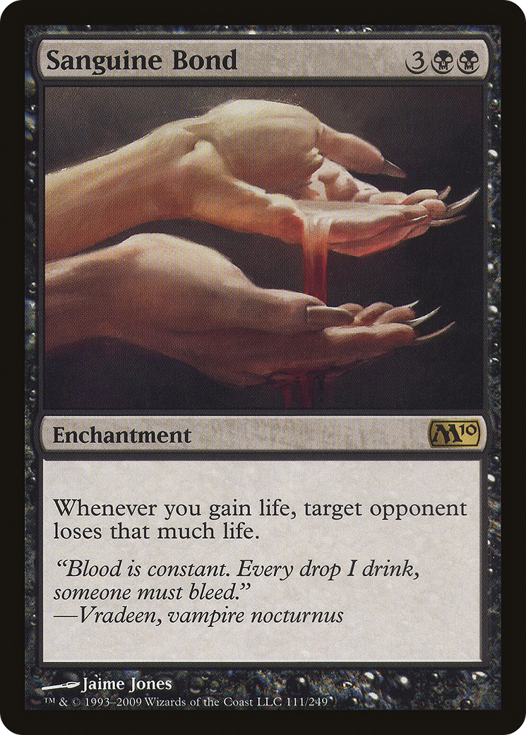 Sanguine Bond (M10-111) [Magic 2010] Foil