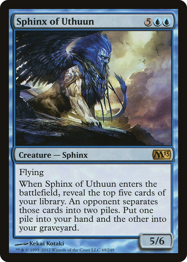 Sphinx of Uthuun (M13-069) [Magic 2013]