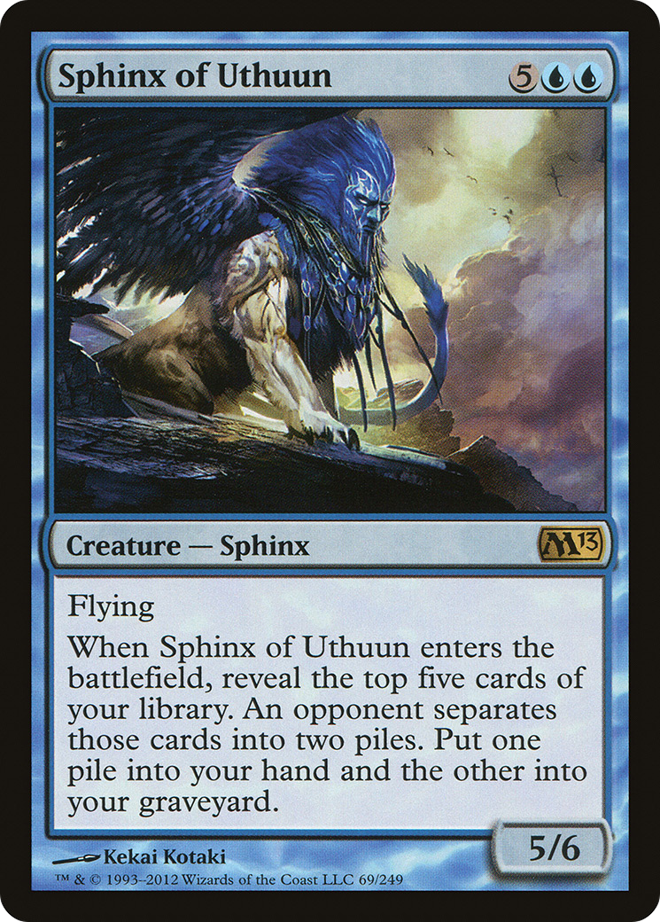 Sphinx of Uthuun (M13-069) [Magic 2013]