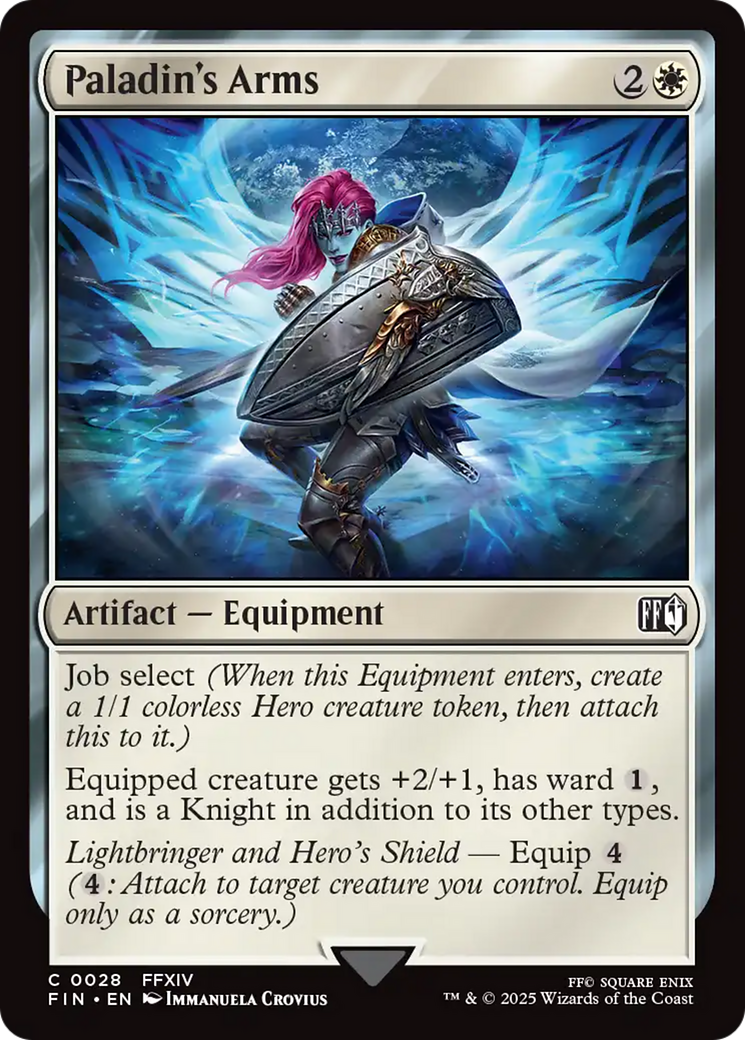 Paladin's Arms (FIN-028) [FINAL FANTASY] Foil