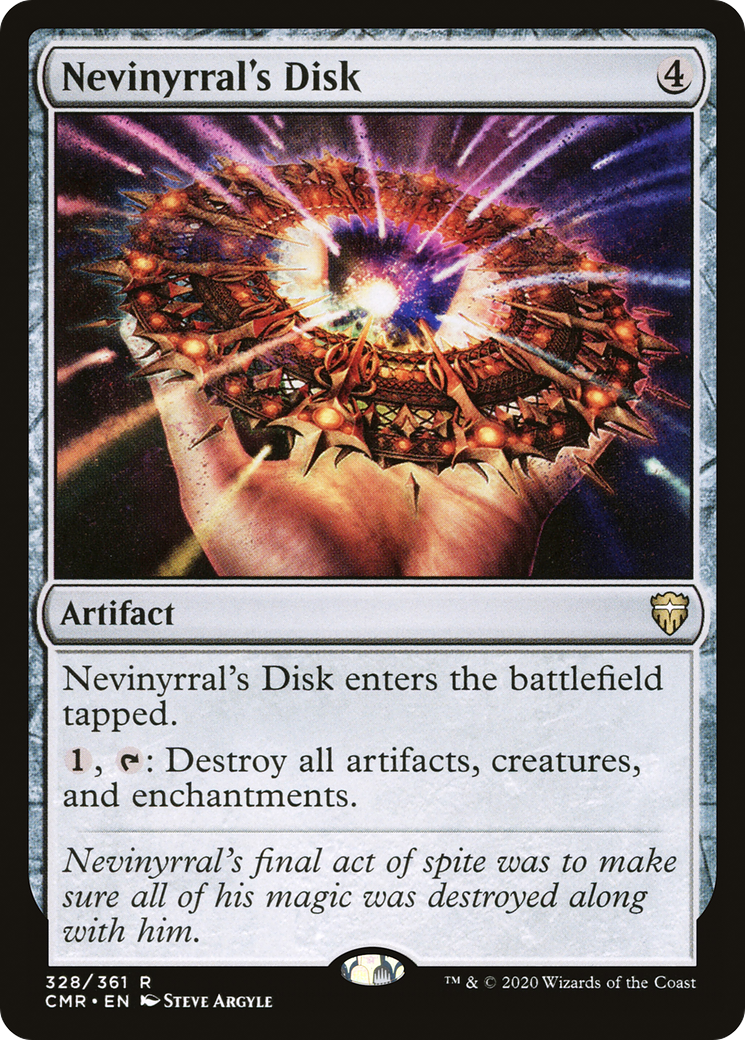 Nevinyrral's Disk (CMR-328) [Commander Legends]