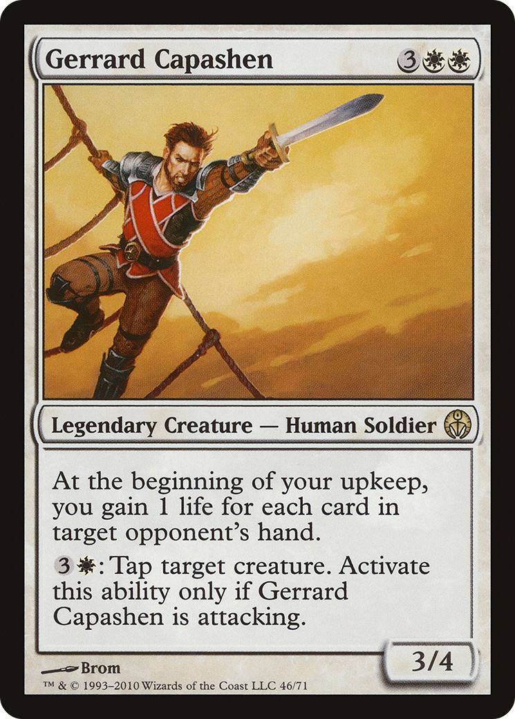 Gerrard Capashen (DDE-046) [Duel Decks: Phyrexia vs. the Coalition]