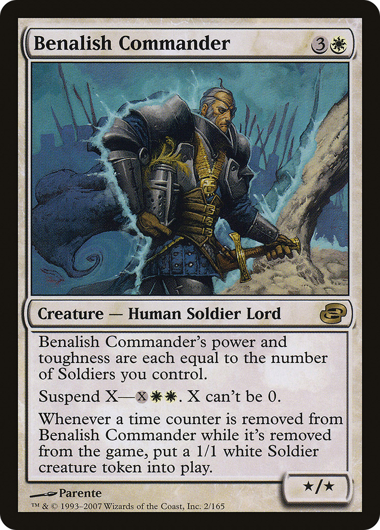 Benalish Commander (PLC-002) [Planar Chaos] Foil
