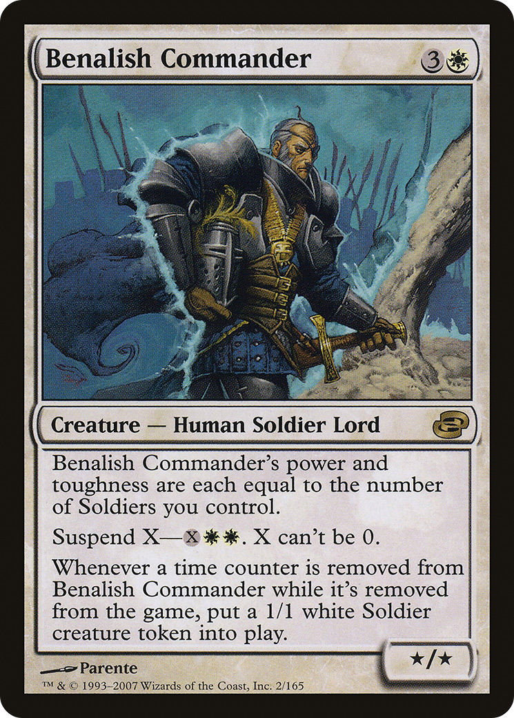 Benalish Commander (PLC-002) [Planar Chaos]