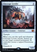Cityscape Leveler (PRE-233) [The Brothers' War Promos] Foil