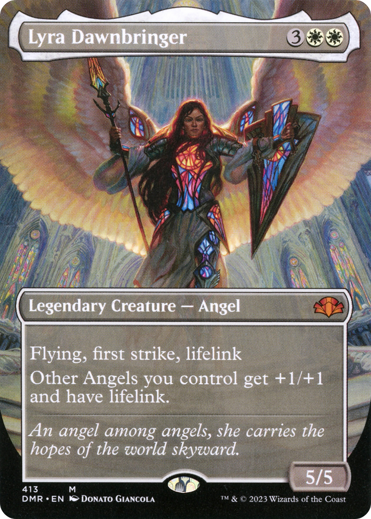 Lyra Dawnbringer (DMR-413) [Dominaria Remastered] (Borderless)
